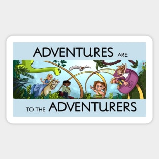 Adventures motivation Sticker